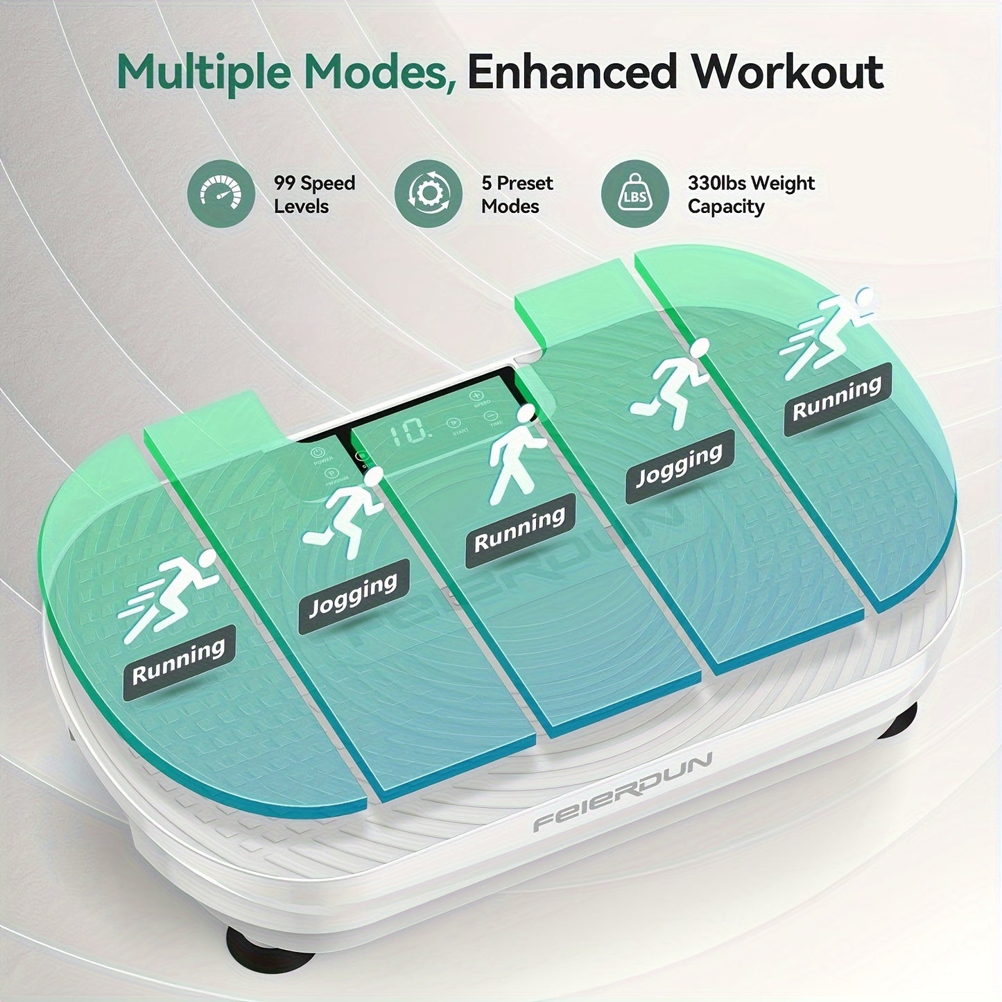 Flybird Vibration Plate Exercise Machine For Toning