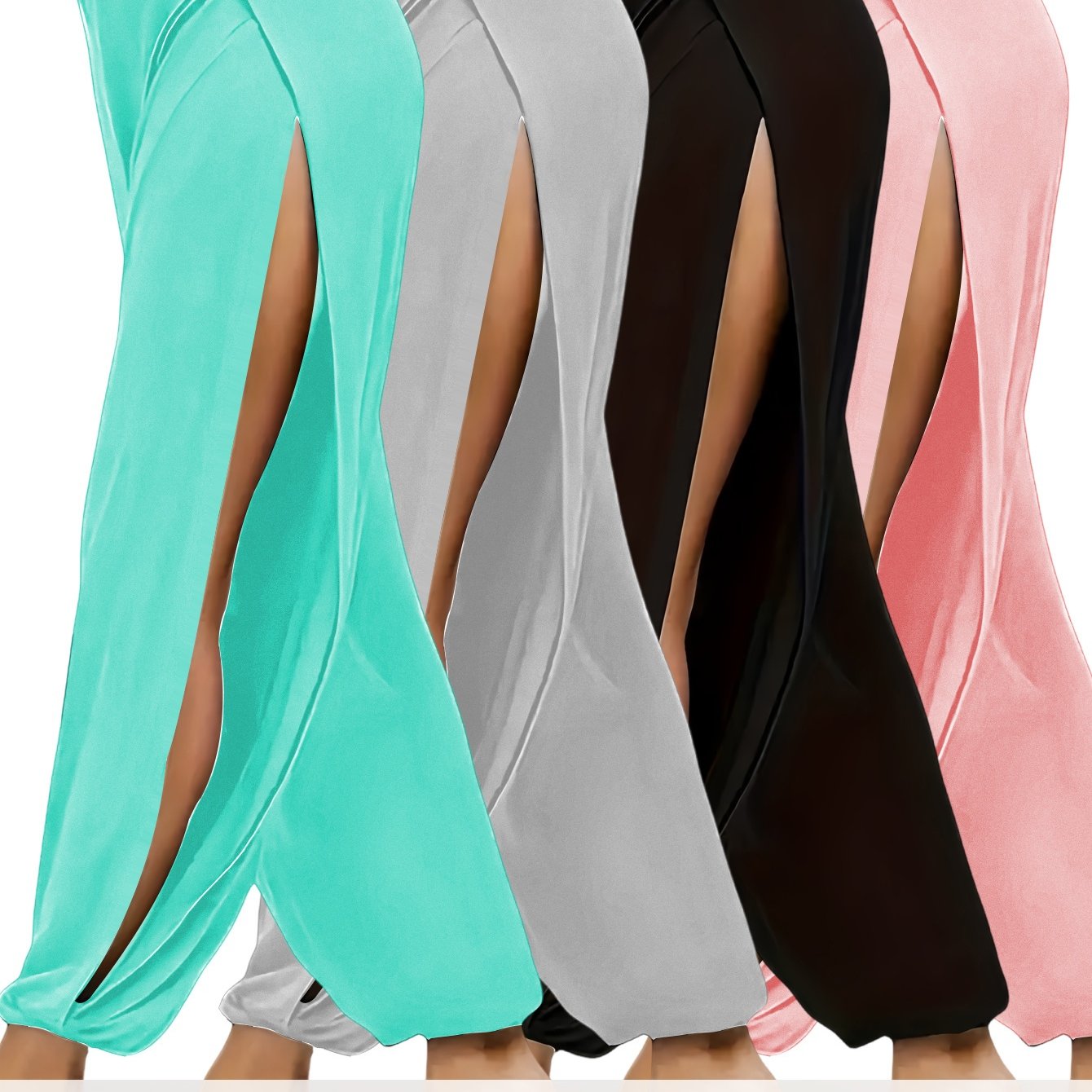 High Waist Stretch Corset Pants For Summer And Autumn