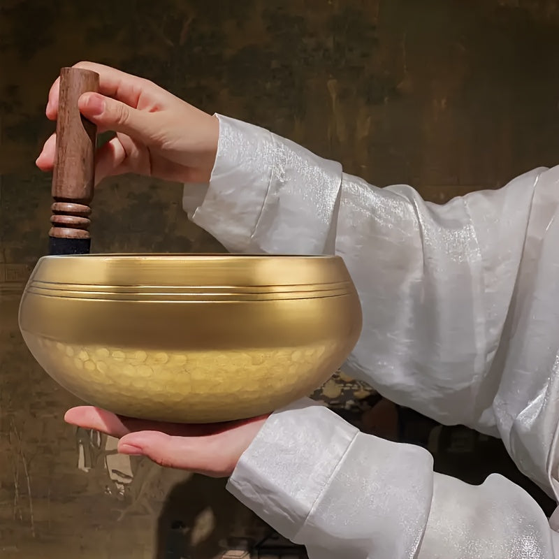 Singing Bowl Handcrafted Meditation Set Yoga Relaxation