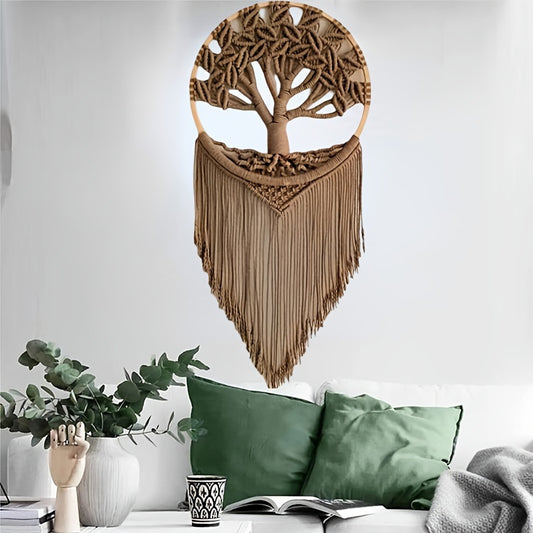 THCBME Bohemian Dream Hanging Decoration Tree Of Life Lace
