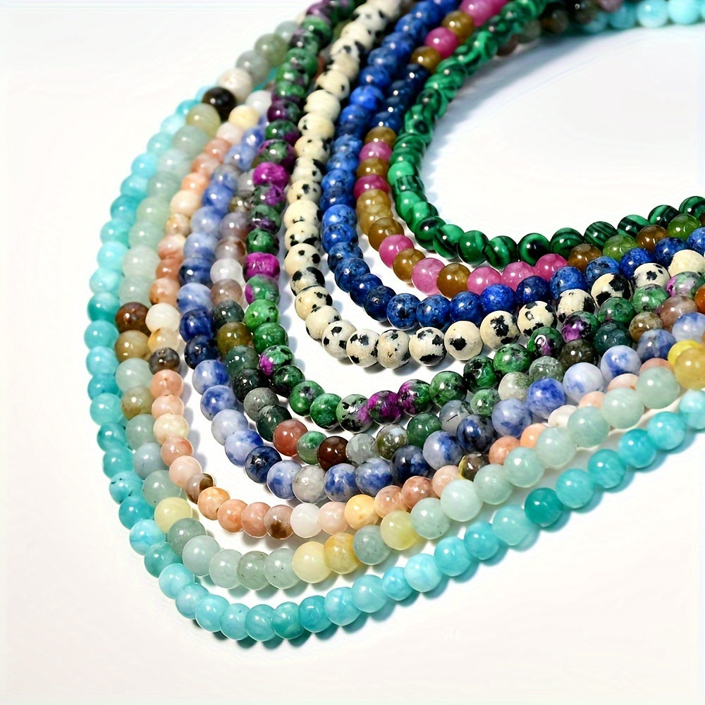 Natural Stone Beaded Choker Necklace Set Elegant Gift