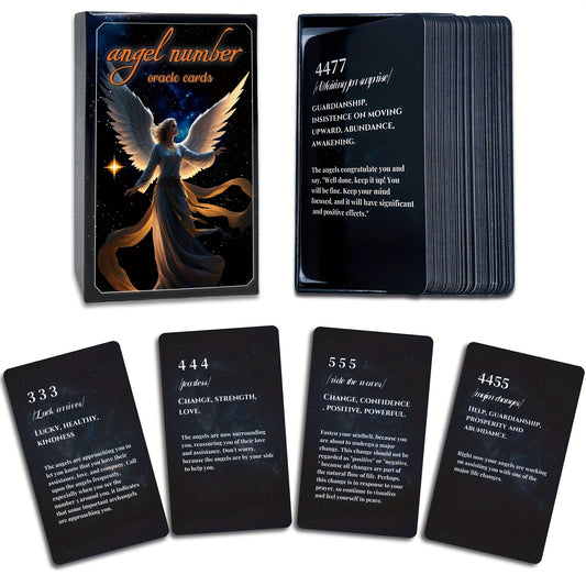 Angel Cards And Angel Numbers Oracle Deck For Beginners