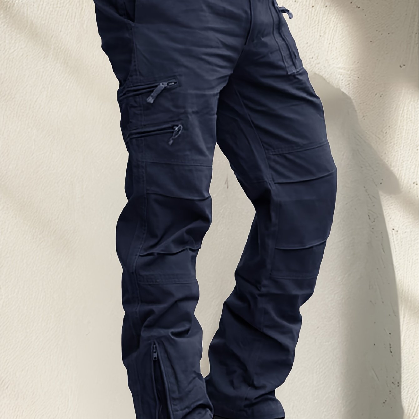 Magnivit Mens Cargo Pants Spandex Scratch Resistant Pockets
