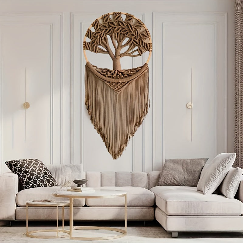THCBME Bohemian Dream Hanging Decoration Tree Of Life Lace