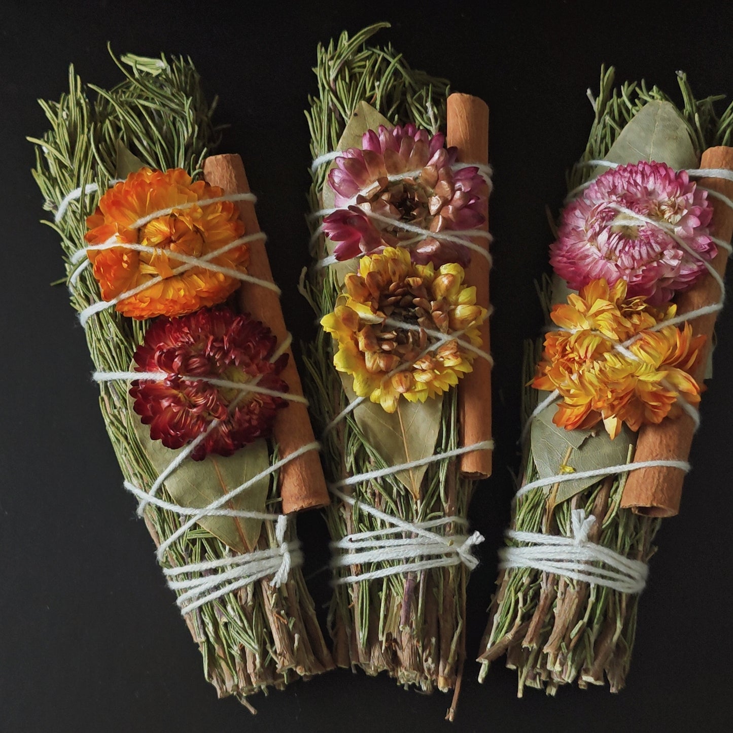 Rosemary Cinnamon Aromatherapy Stick Holiday Gift Home Decor Purify Space