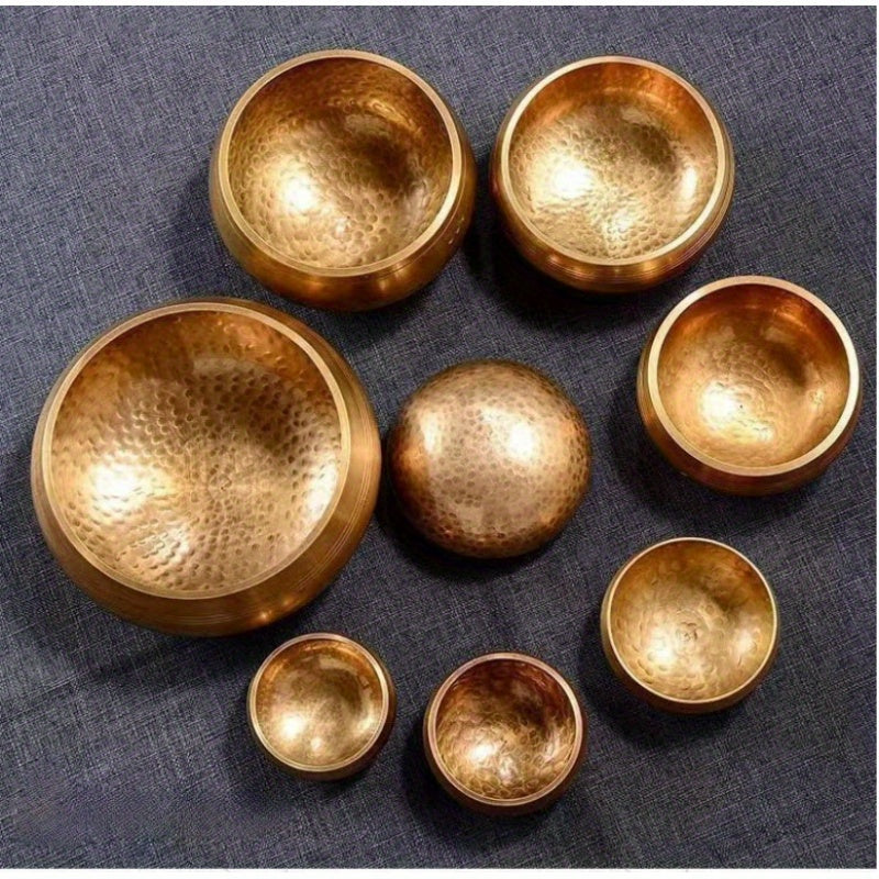 Singing Bowl Handcrafted Meditation Set Yoga Relaxation