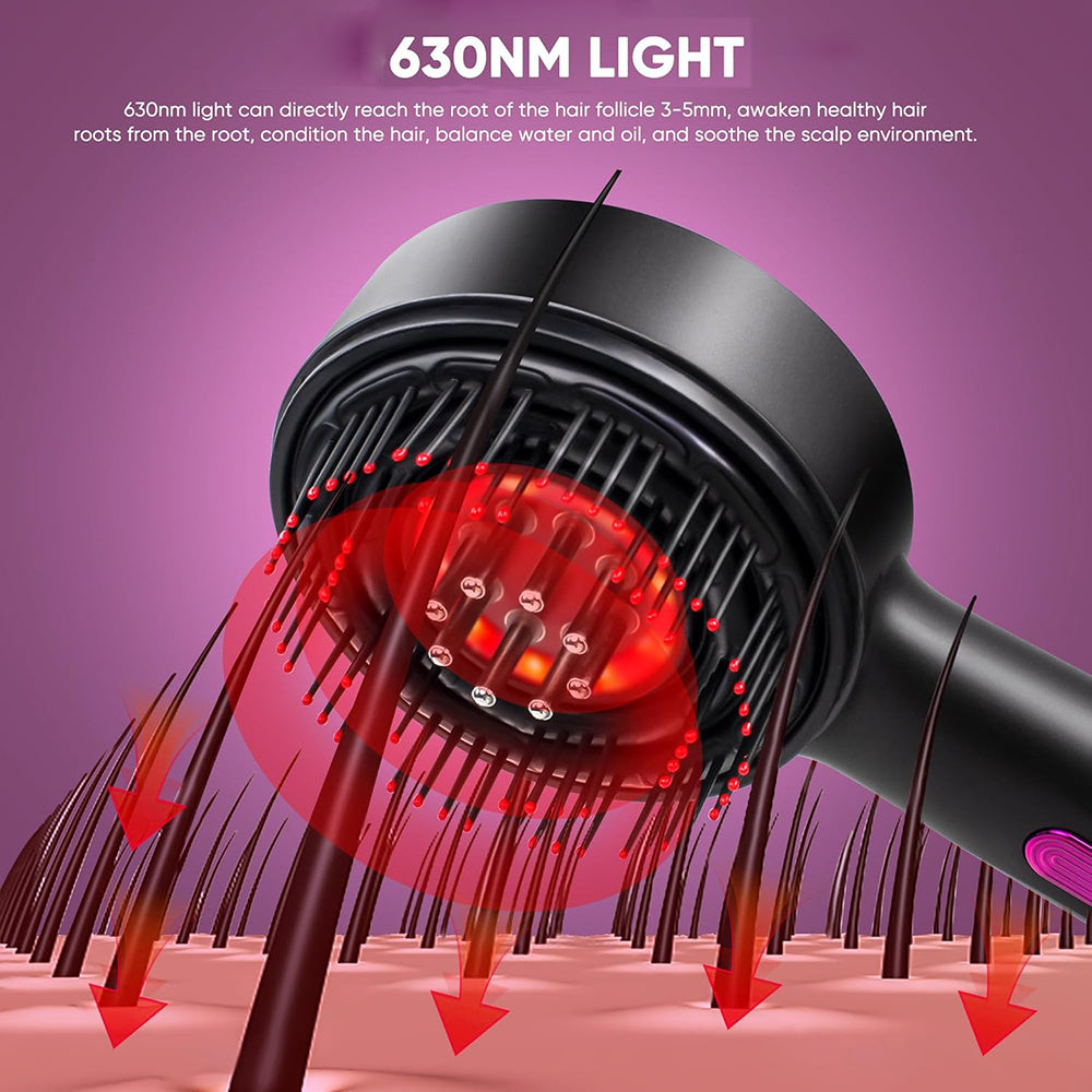 2 In 1 Hair Oil Applicator Scalp Massager For Growth