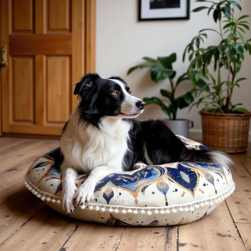 Round Meditation Cushion With Removable Washable Cover For Adults