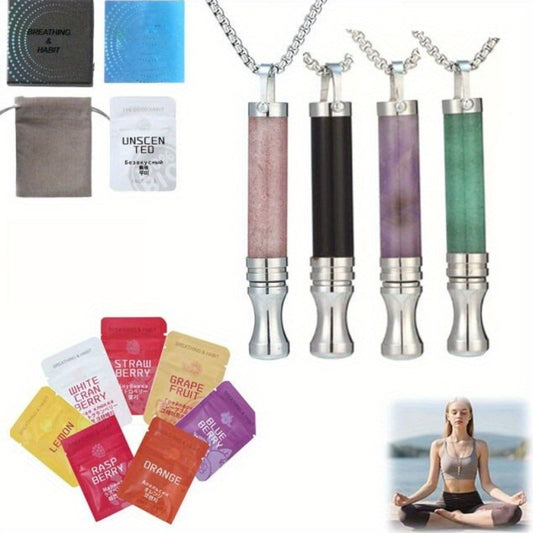Blossom Radiate Anxiety Breathing Necklace Resistance