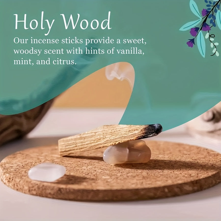 Blossom And Radiate Incense Gift Set Holy Wood Abalone