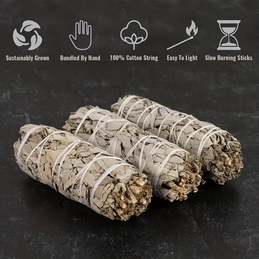 7 Elements Sacred Space Set Sage Palo Santo Incense Kit