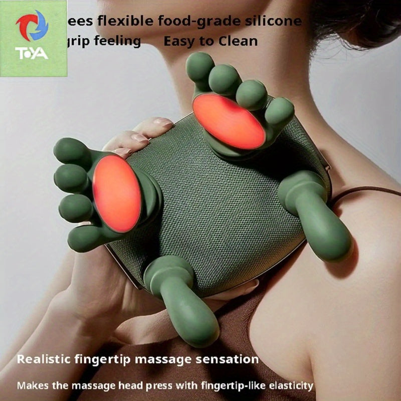 Shoulder And Neck Massage Master, Lower Abdominal Massage, Shiatsu Back And Neck Massager, Kneading Massage Pillow, Electric Massager, Therapeutic Massage, Shiatsu Massager, Deep Tissue Massage, Unisex Gift