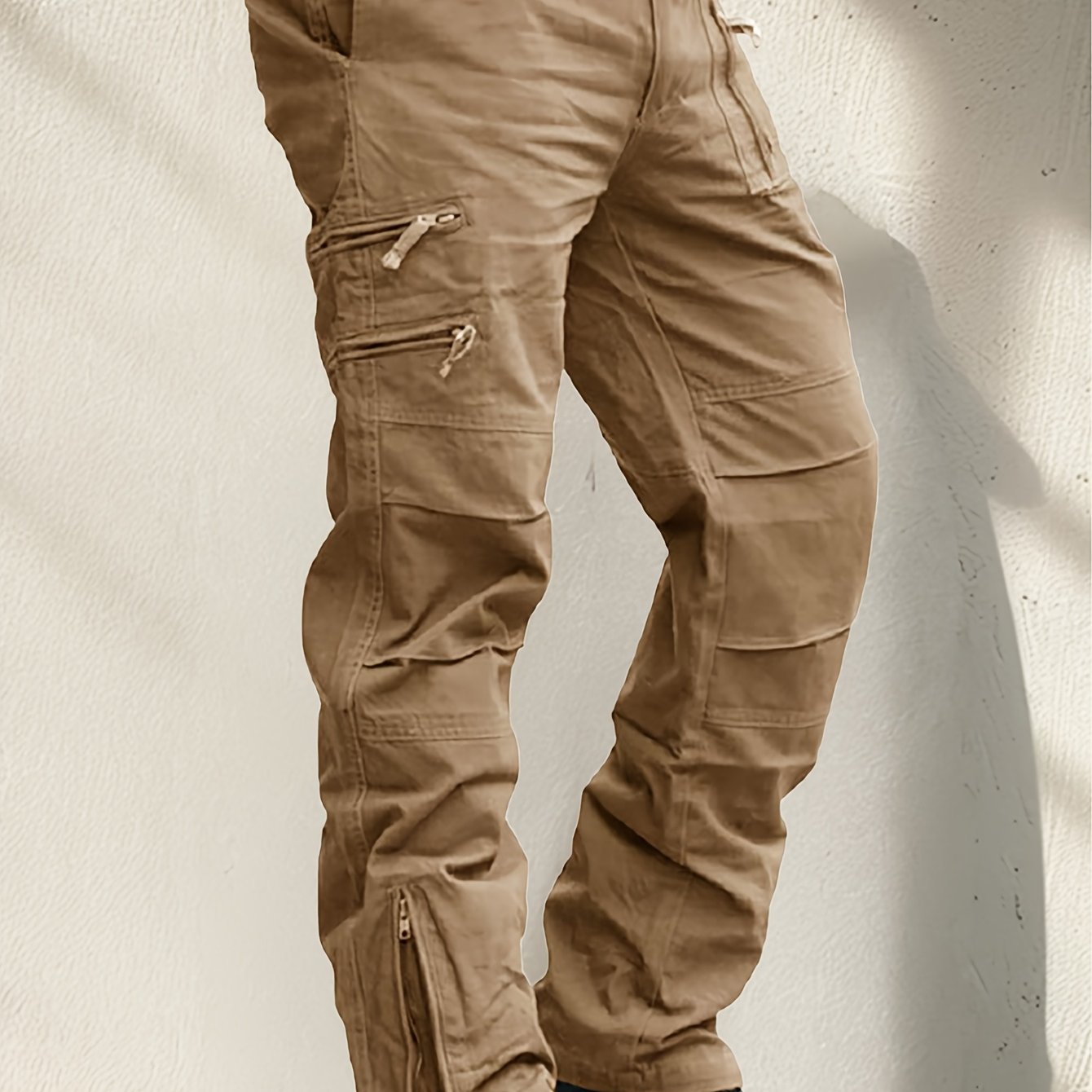 Magnivit Mens Cargo Pants Spandex Scratch Resistant Pockets