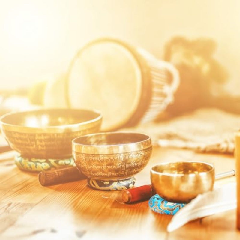 Barydat 7pcs Singing Bowl Cushion Set O Ring Cushion Pillow Pad for 612 Inch Tibetan Crystal Sound Bowl7 Sizes, Meditation Cushion, Sound Bowl Accessories, O Ring Gaskets, Singing Bowl Meditation Set, Crystal Singing Bowl Set