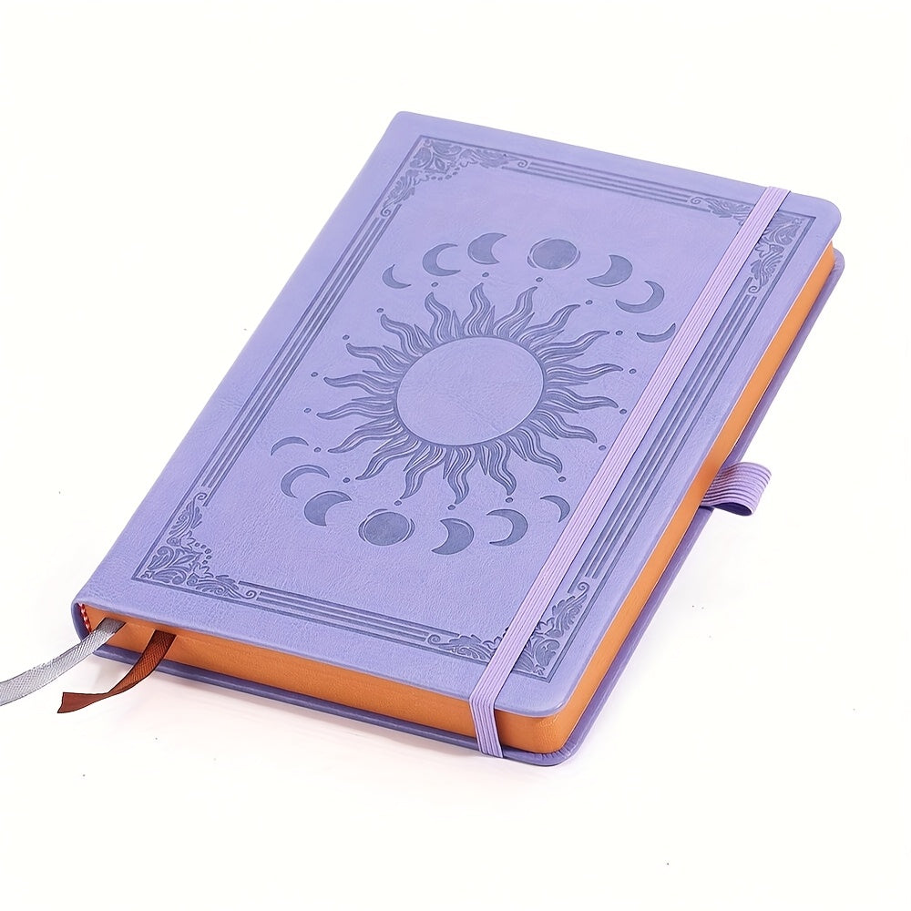 Vintage Sun Moon Hardcover Journal With 360 Lined Pages