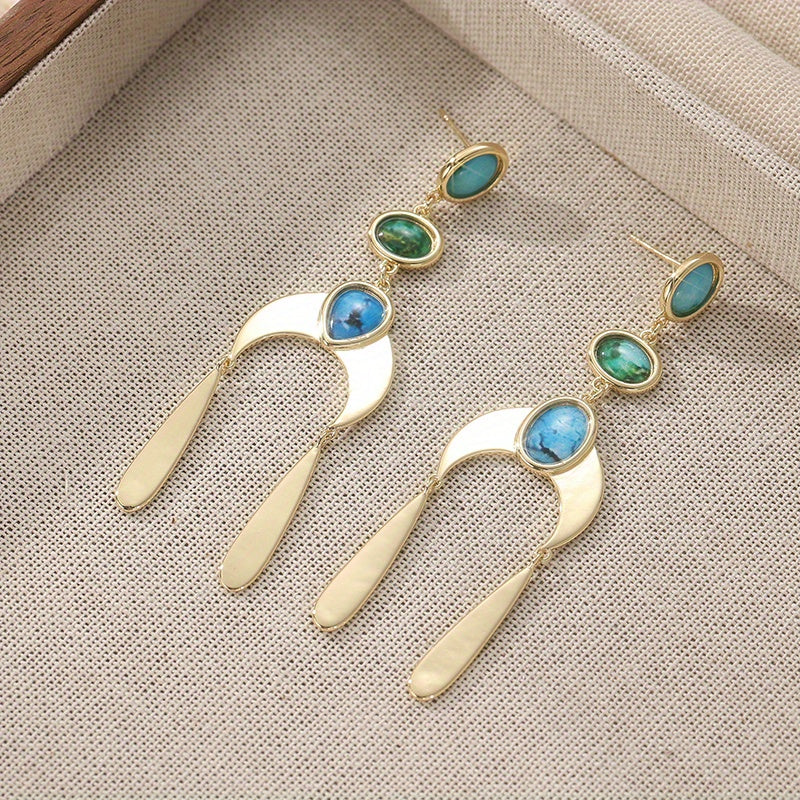 Blossom And Radiate Bohemian Tassel Earrings Pendants