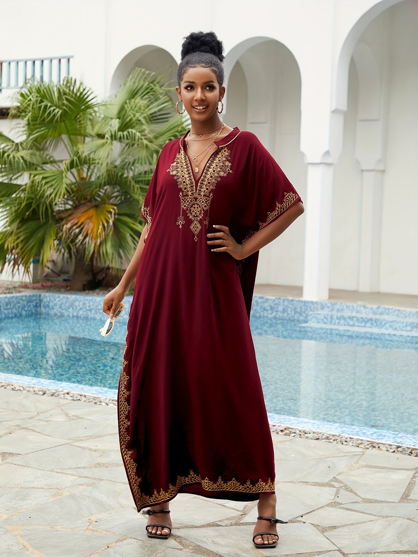 Bohemian Seaside Resortwear Embroidered Beachwear And Lightweight Jackets
