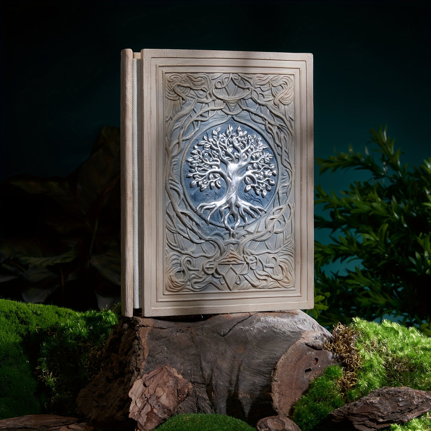 Blossom And Radiate 3D Embossed Tree Of Life Notebook