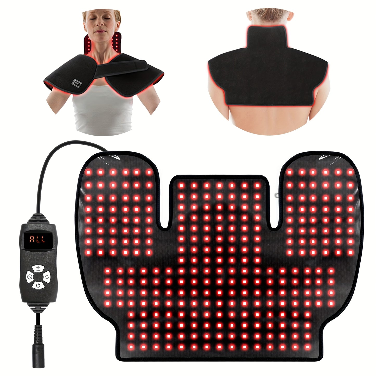 WEETALL Red Light Therapy Neck Shoulder Wrap