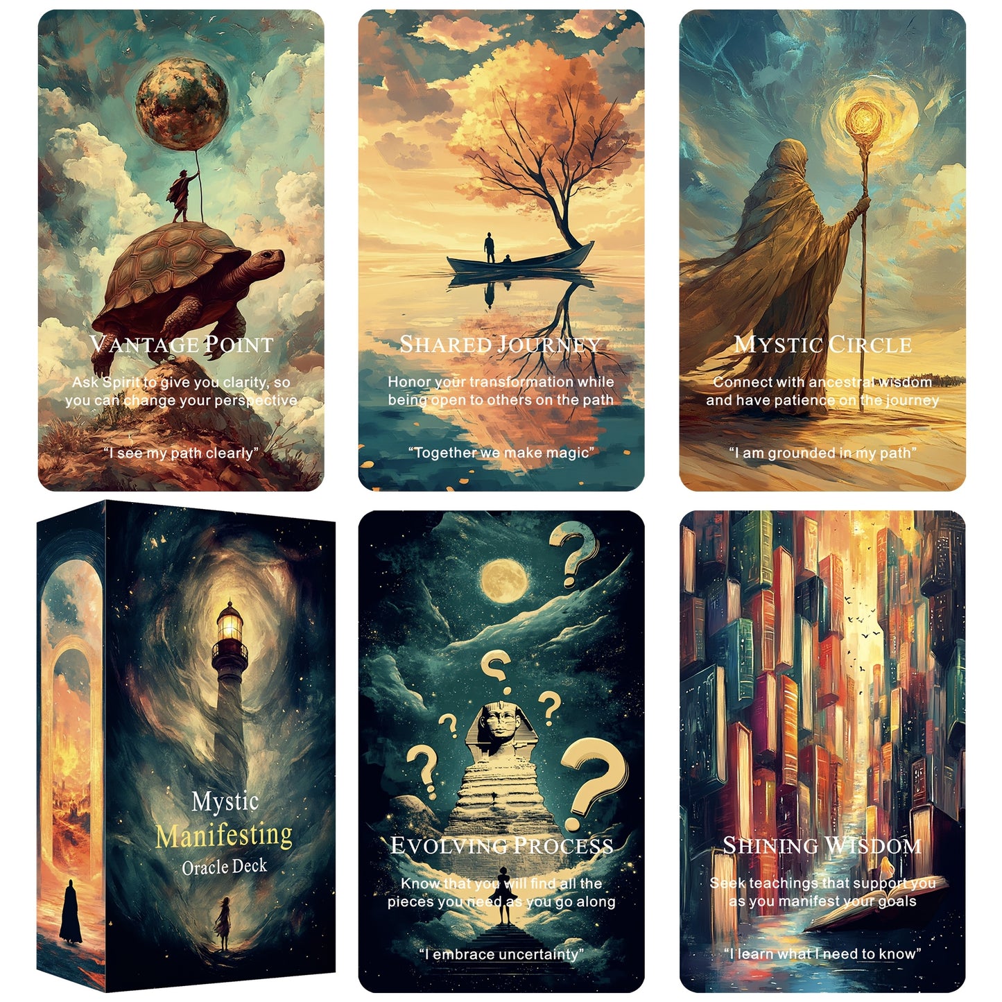 Blossom And Radiate Mystic Manifesting Oracle Deck Guide