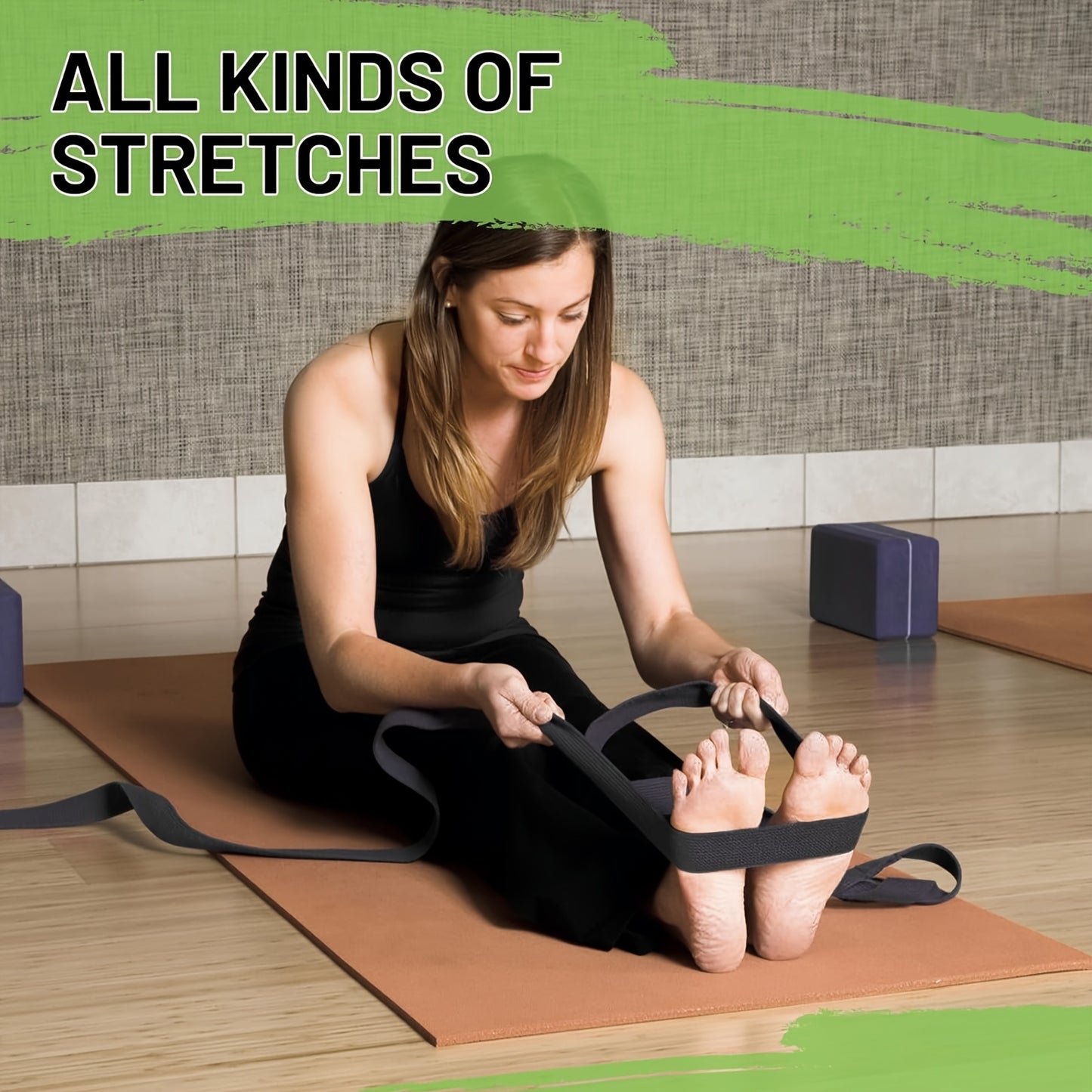 PUMPMUSCLE Pilates Essentials Kit For Women Ring And Bands