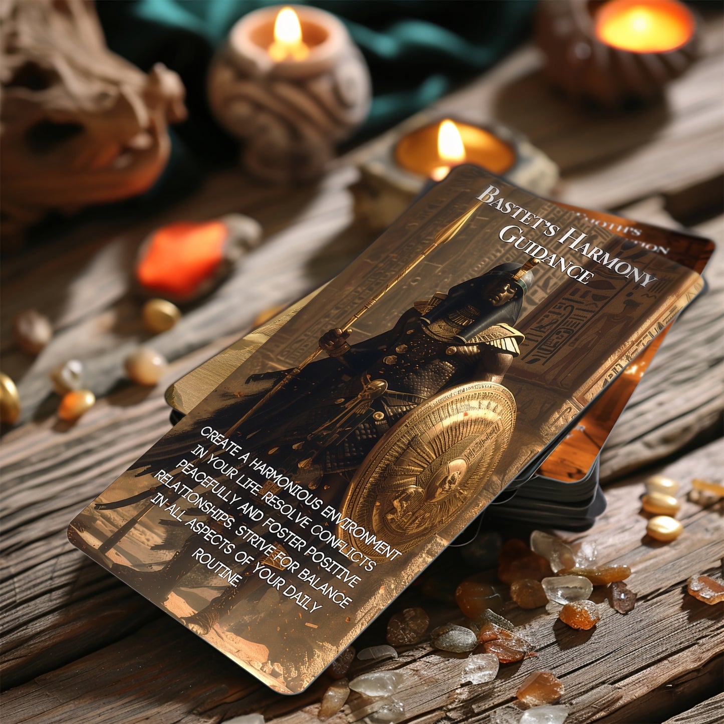 Blossom And Radiate Ancient Egyptian Oracle Cards Deck