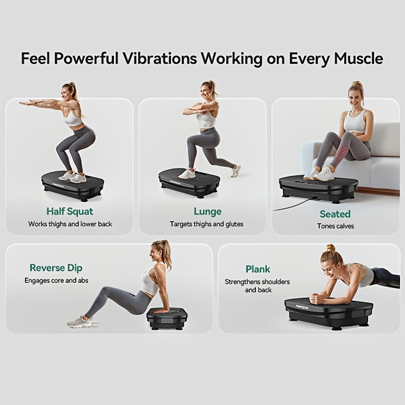 Flybird Vibration Plate Exercise Machine For Toning