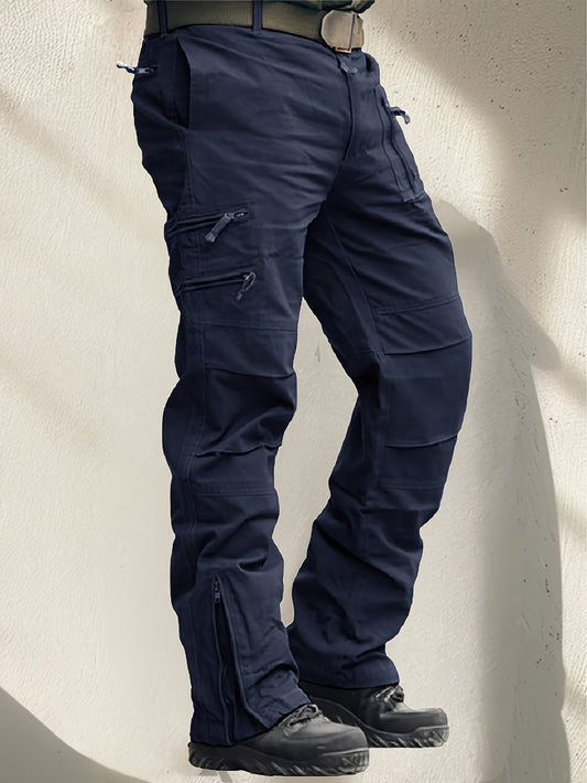 Magnivit Mens Cargo Pants Spandex Scratch Resistant Pockets