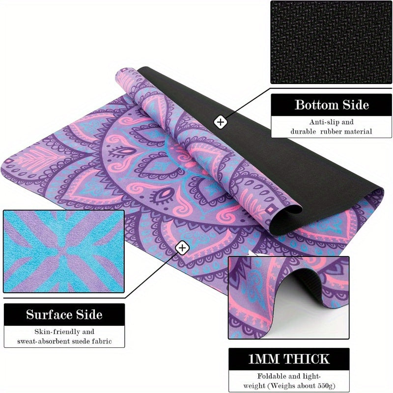 Non Slip Foldable Pilates Reformer Mat For Gyms And Yoga