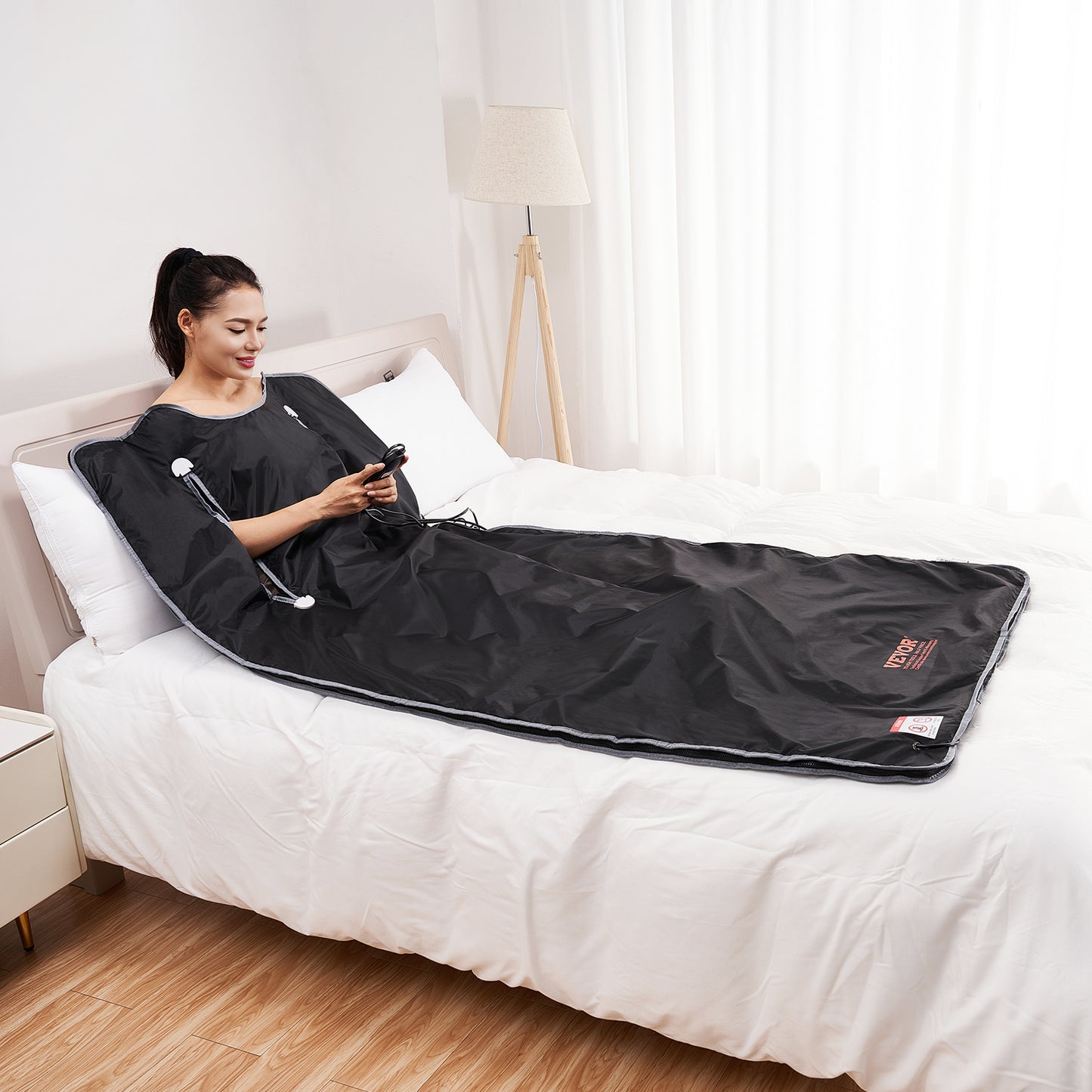 HappyBuy Portable Sauna Blanket Infrared Detox Heat Therapy