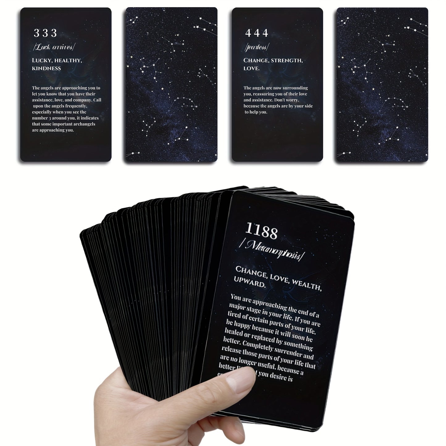 Angel Cards And Angel Numbers Oracle Deck For Beginners
