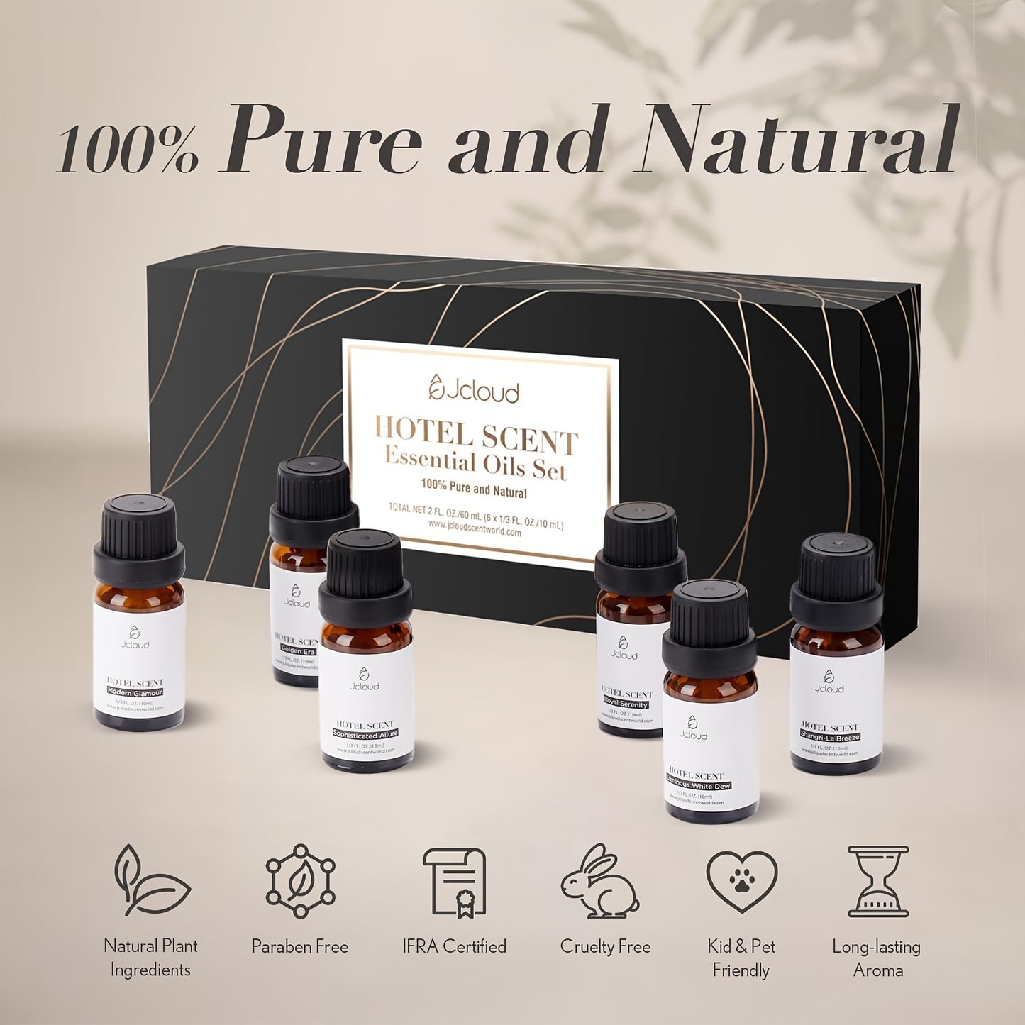 Blossom And Radiate Luxury Hotel Inspired Diffuser Oils Set