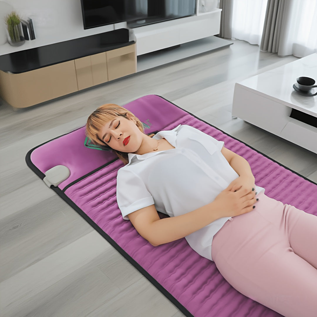 PHYMAT Crystal Pad Amethyst Obsidian Spa Mat For Home