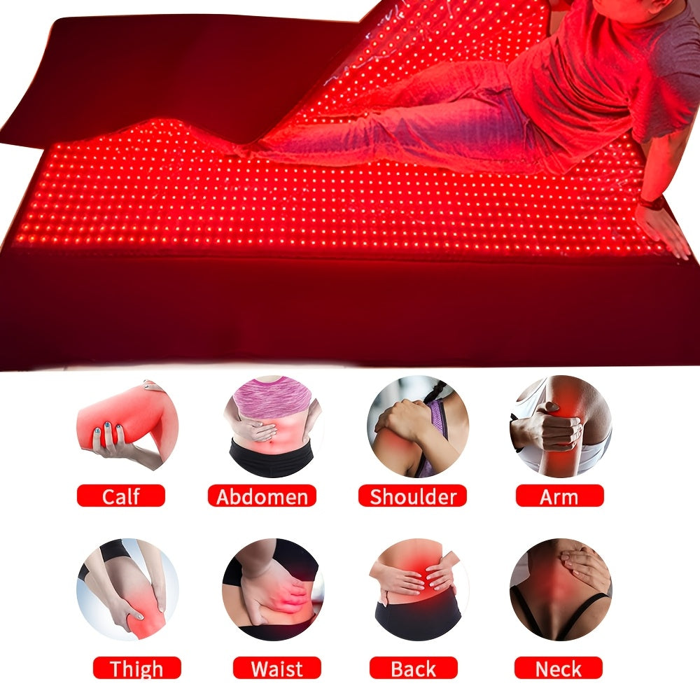 CABPAY FDA Cleared Infrared 2520LEDs Light Therapy Blanket Full Body
