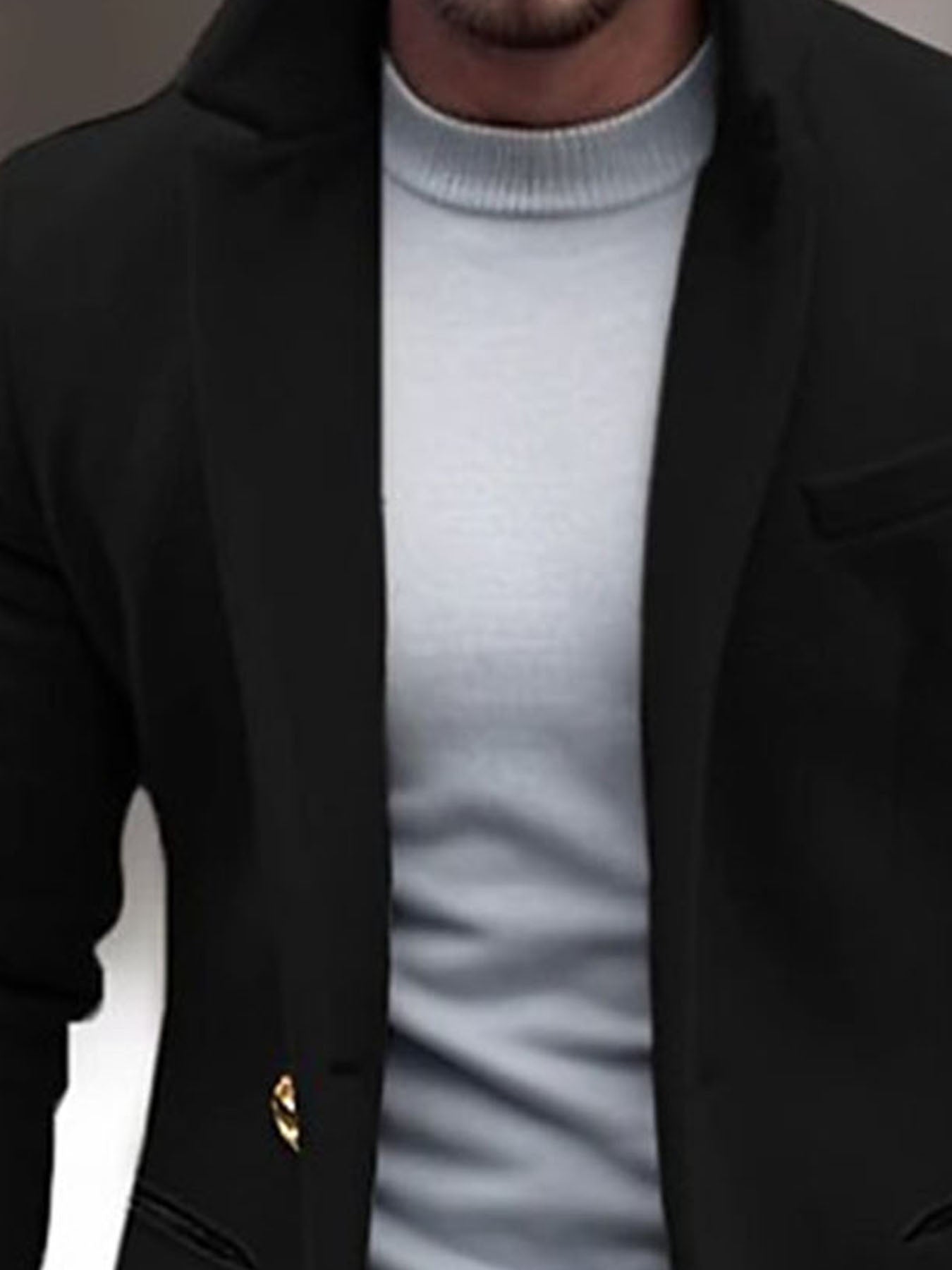 Blossom and Radiate Lapel Coat Windbreaker Pockets
