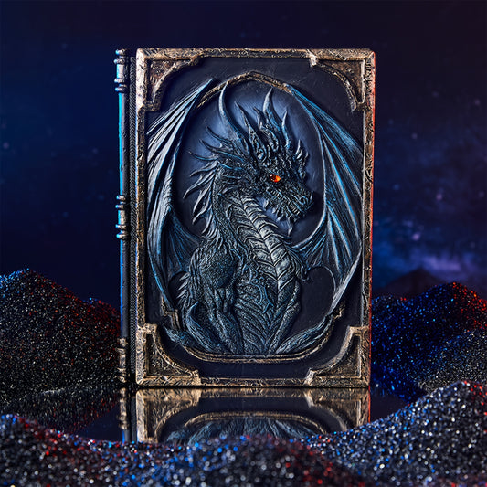 Blossom And Radiate Embossed Dragon Notebook 200 Pages
