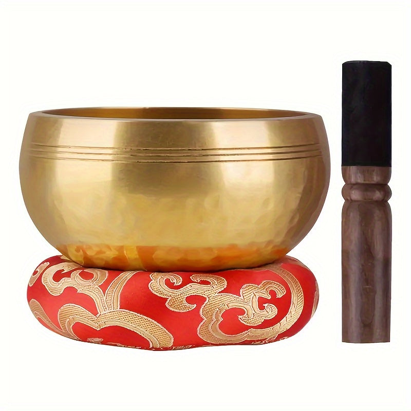 Singing Bowl Handcrafted Meditation Set Yoga Relaxation