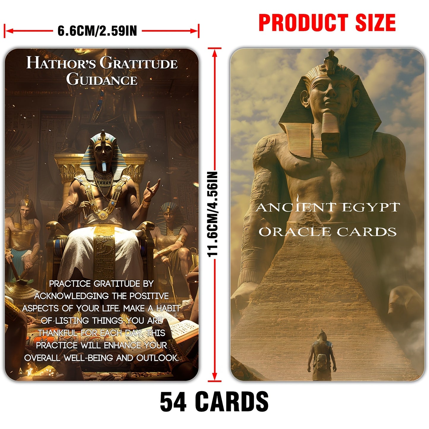 Blossom And Radiate Ancient Egyptian Oracle Cards Deck
