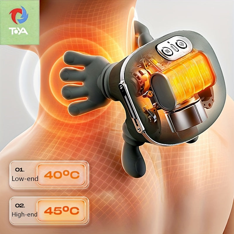 Shoulder And Neck Massage Master, Lower Abdominal Massage, Shiatsu Back And Neck Massager, Kneading Massage Pillow, Electric Massager, Therapeutic Massage, Shiatsu Massager, Deep Tissue Massage, Unisex Gift