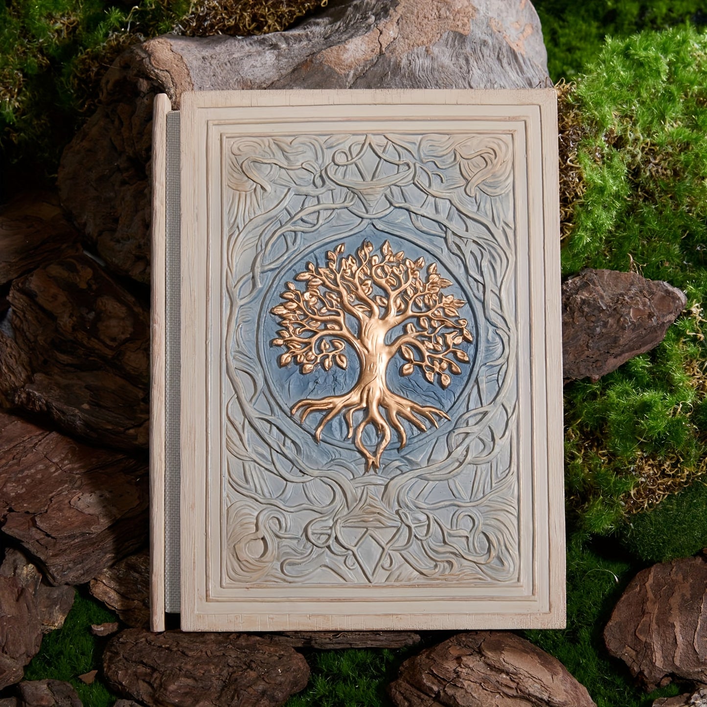 Blossom And Radiate 3D Embossed Tree Of Life Notebook