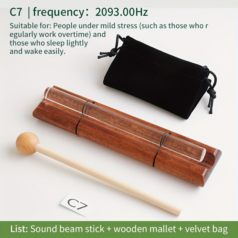 Crystal Sound Relax Bars Set For Meditation And Yoga