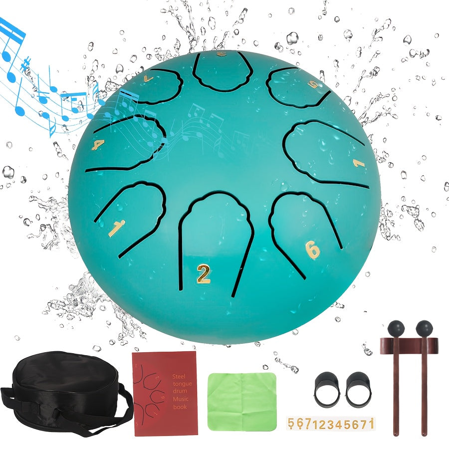 Rain Drum 11-Note Steel Tongue Drum For Yoga Meditation