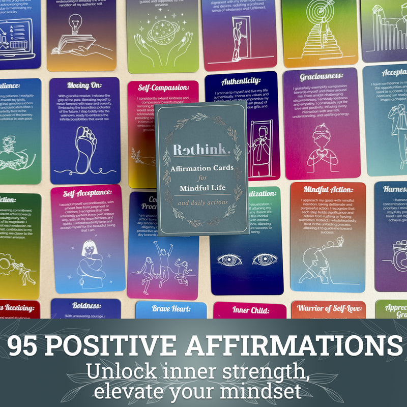 Blossom And Radiate QUOKKA Affirmation Cards Mindfulness