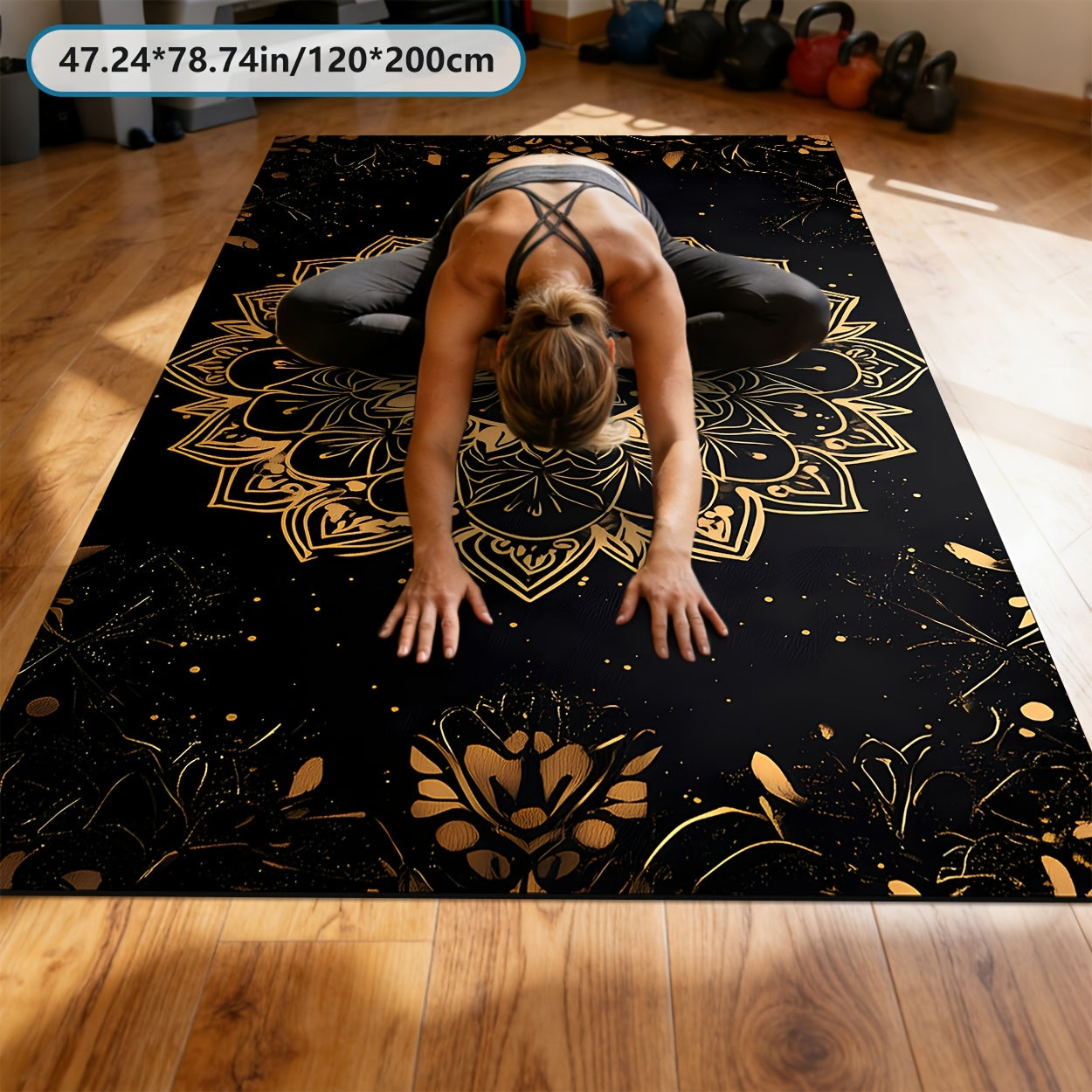 ZULIDA Yoga Mat For Fitness Training And Home Workouts