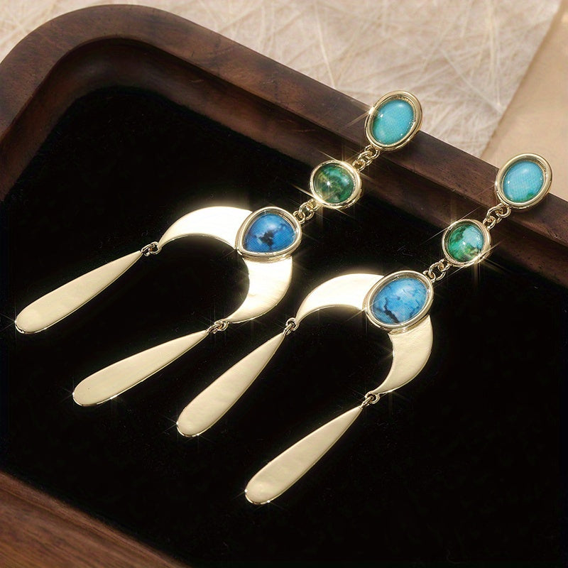 Blossom And Radiate Bohemian Tassel Earrings Pendants