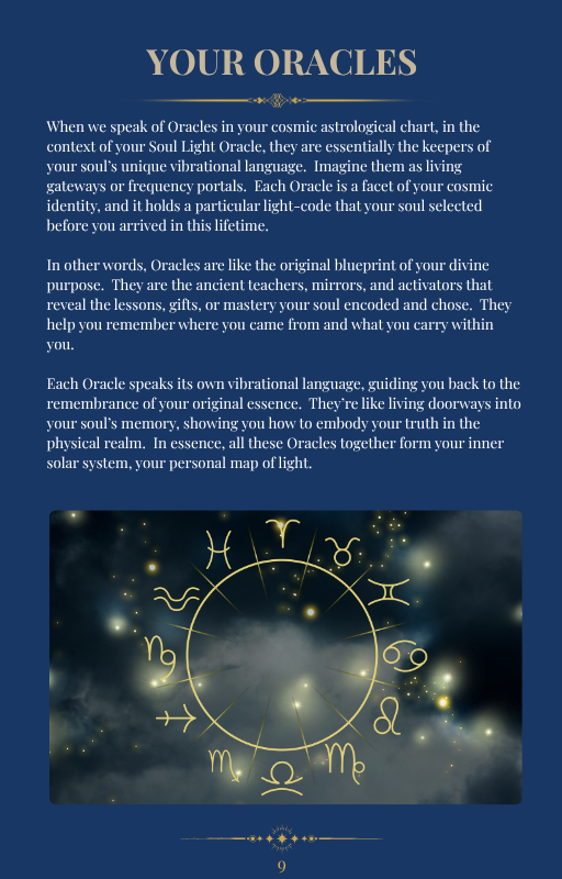 Cosmic Soul Light Reading Partial Report Overview