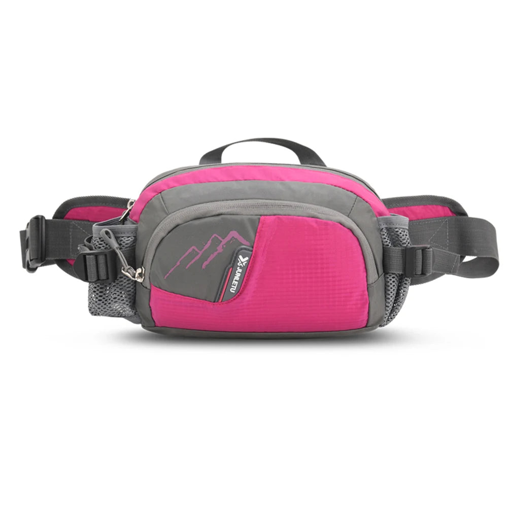 Function Fanny Pack Running Belt Nylon Bottle Holder