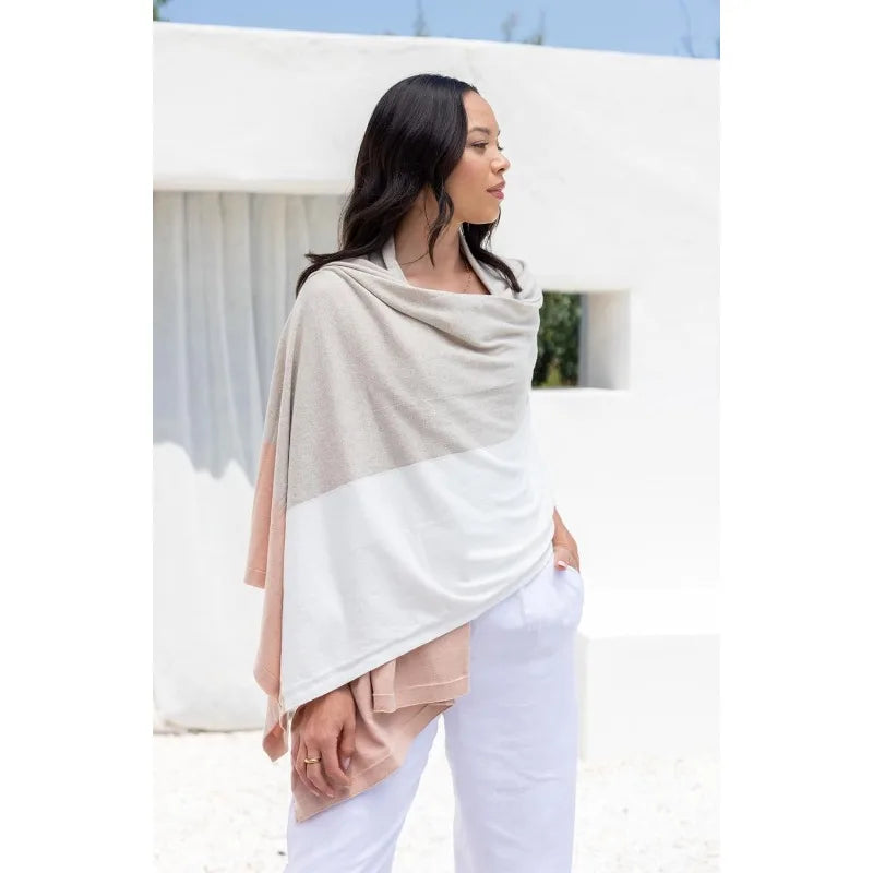 Dreamsoft Travel Scarf Organic Cotton For Women Wrap Shawl