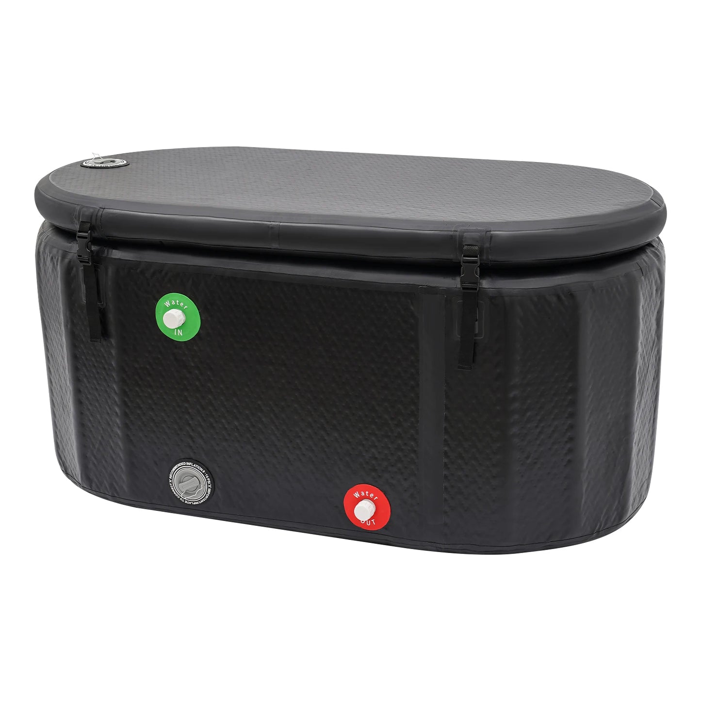 High-concerned Inflatable Bathtub 275L Oval Ice Bath For Athletes