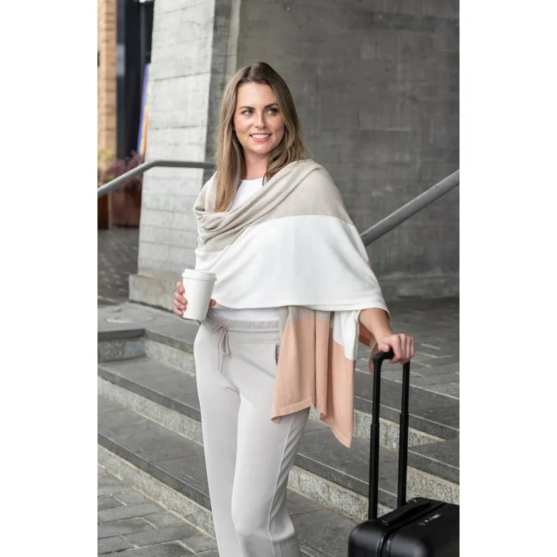 Dreamsoft Travel Scarf Organic Cotton For Women Wrap Shawl